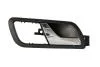 Ручка дверей передн Прав (внутрішн, хром/чорн) SKODA FABIA I 08.99-03.08 BLIC 601043004408PP (фото 1)