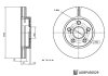 TARCZA HAM. TOYOTA BLUE PRINT ADBP430029 (фото 3)