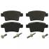 Комплект гальмівних колодок задн, CITROEN C4 GRAND PICASSO I, C4 PICASSO I 1.6-2.0D 10.06-08.13 BLUE PRINT ADP154215 (фото 1)