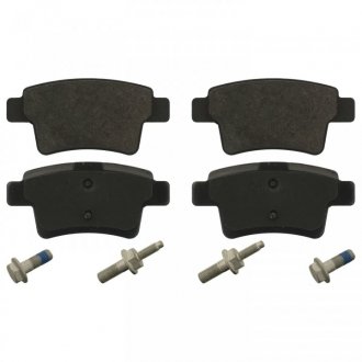 Комплект гальмівних колодок задн, CITROEN C4 GRAND PICASSO I, C4 PICASSO I 1.6-2.0D 10.06-08.13 BLUE PRINT ADP154215