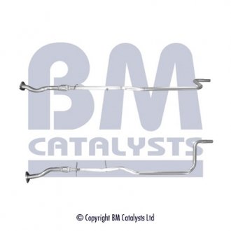 Випускна труба BM CATALYSTS BM50007 (фото 1)