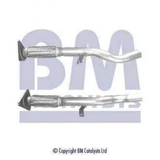 Вихлопна труба передн RENAULT GRAND SCENIC III, MEGANE, MEGANE III, SCENIC III 1.4/2.0 11.08-09.16 BM CATALYSTS BM50346