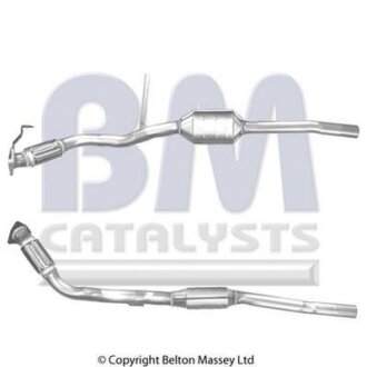 Каталізатор EURO 4 AUDI A6 ALLROAD C6, A6 C6 2.7D/3.0D 05.04-08.11 BM CATALYSTS BM80483H