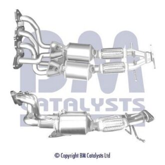 Каталізатор EURO 4 FORD FOCUS C-MAX, FOCUS II, MONDEO IV 1.6 07.04-01.15 BM CATALYSTS BM91483H