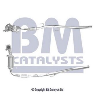 Каталізатор EURO 5 AUDI A1, SEAT IBIZA IV, IBIZA IV SC, IBIZA IV ST, TOLEDO IV, SKODA FABIA II, RAPID, ROOMSTER, ROOMSTER PRAKTIK, VW POLO V 1.2 11.09-05.22 BM CATALYSTS BM91722H