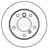 Тормозной диск BORG & BECK BBD5778S