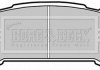 Комплект тормозных колодок, дисковый тормоз BBP1705