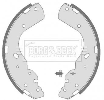 Гальмівні колодки (набір) BORG & BECK BBS6323 (фото 1)