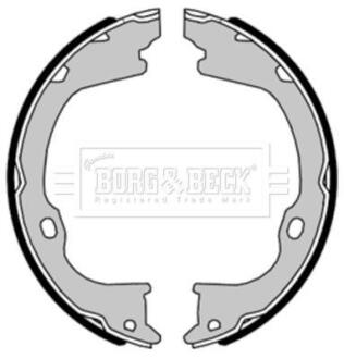 Комлект тормозных накладок BORG & BECK BBS6489