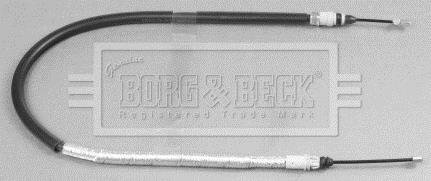 Трос, стоянкова гальмівна система BORG & BECK BKB2953