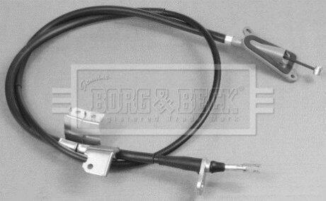Трос, стояночная тормозная система BORG & BECK BKB2956 (фото 1)