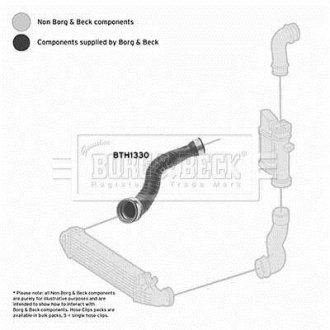 Шлангопровід BORG & BECK BTH1330