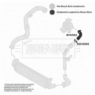 Шлангопровод BORG & BECK BTH1594