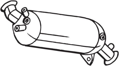 Сажовий фільтр VW CALIFORNIA T5 CAMPER, MULTIVAN T5, TRANSPORTER T5 1.9D 01.06-11.09 BOSAL 095261