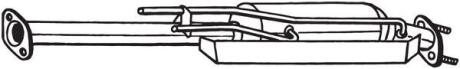 Сажовий фільтр FORD GALAXY II, GALAXY MK II, MONDEO IV, S-MAX 2.0D/2.2D 05.06-06.15 BOSAL 095350