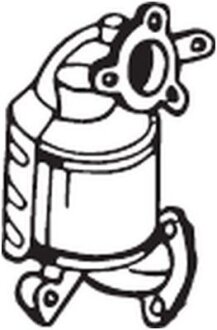 Сажовий фільтр HYUNDAI IX35, SANTA FÉ II, SANTA FÉ II/SUV, KIA SORENTO II, SORENTO II/SUV, SPORTAGE III 2.0D/2.2D 01.09-12.16 BOSAL 095577