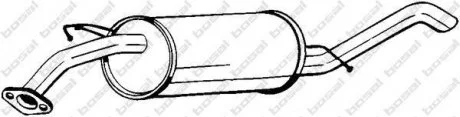 Глушитель задний BOSAL 141-217