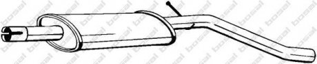 Глушитель системы выпуска (средний) BOSAL 148005