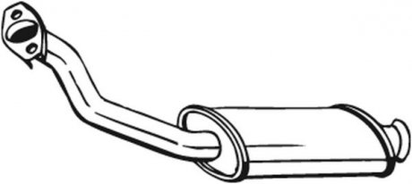 Передний глушитель, выпускная сист BOSAL 190171 (фото 1)
