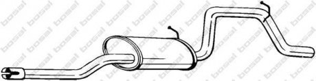 Глушник вихлопних газів (кінцевий) BOSAL 281527 (фото 1)