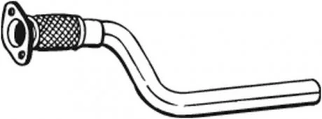 Вихлопна труба передн RENAULT GRAND SCENIC II, MEGANE II, SCENIC II 1.9D 11.02- BOSAL 760819