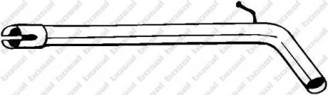 Труба выхлопного газа BOSAL 801183