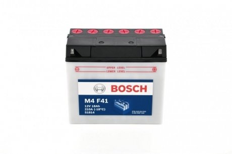Аккумулятор кислотный 18Ah 100A BOSCH 0092M4F410 (фото 1)