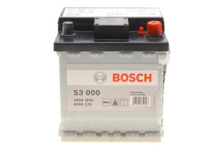 Стартерна акумуляторна батарея, Стартерна акумуляторна батарея BOSCH 0 092 S30 000 (фото 1)