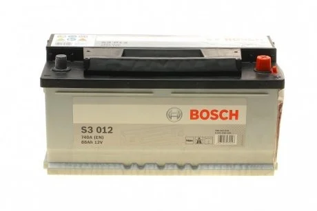 Акумулятор автомобільний S3 88Ah 740A R+ BOSCH 0 092 S30 120