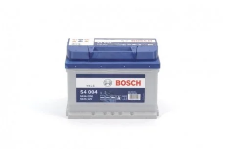 Акумулятор S4 12В/60Ач/540А (R+) (242х175х175) BOSCH 0 092 S40 040