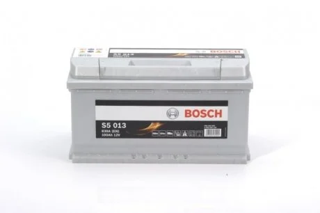 Аккумулятор S5 12В/100Ач/830А (R+) (353х175х190) BOSCH 0 092 S50 130