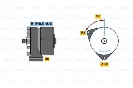 Генератор BOSCH 0 120 488 144