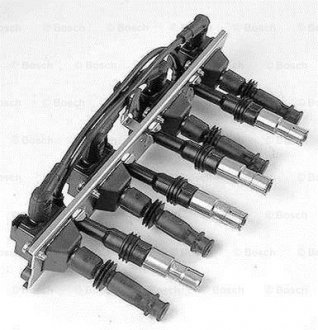 Котушка запалювання ALFA ROMEO 145, 146, 156, 166, GTV, SPIDER 1.4-2.0 06.95-10.05 BOSCH 0 221 506 004