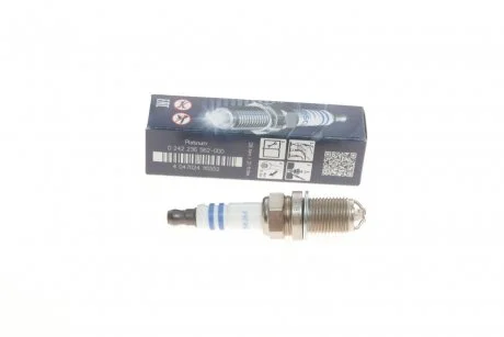 Свічка запалювання "Super Plus" FGR 7 DQP+ BMW 3 (E36/E46/E30), 5 (E34/E39/E61/E60), 6 (E63/E64), 7 (E32/E38/E65/E66/E67), 8 (E31), X3 (E83), X5 (E53), Z3 (E36), Z4 (E85), Z8 (E52) BOSCH 0 242 236 562