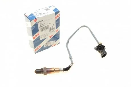 Лямбда-зонд (кількість дротів 4, 460мм) CHEVROLET AVEO, CRUZE, ORLANDO, TRAX OPEL ADAM, ASTRA J, ASTRA J GTC, CASCADA, CORSA D, CORSA D/HATCHBACK, CORSA E, CORSA E/HATCHBACK 1.2-1.4LPG 09.09- BOSCH 0 258 010 121