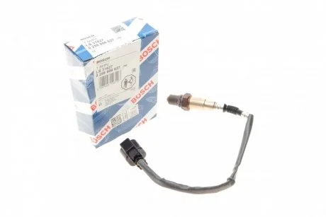 Лямбда-зонд (кількість дротів 4, 377мм) CHEVROLET EPICA HYUNDAI ACCENT, ACCENT I, ACCENT II, ACCENT III, COUPE I, COUPE II, ELANTRA III, ELANTRA IV, GETZ, HIGHWAY, I30 1.3-2.2D 10.94-01.13 BOSCH 0 258 986 627