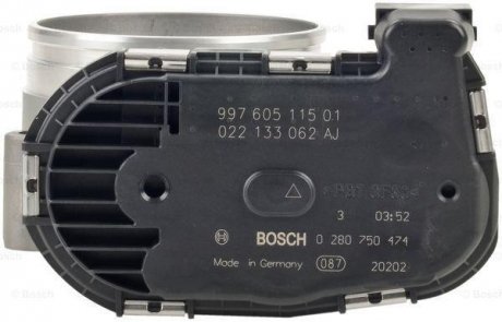 Патрубок дроссельной заслонки BOSCH 0 280 750 474 (фото 1)