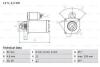 Стартер BOSCH 0986025550 (фото 1)