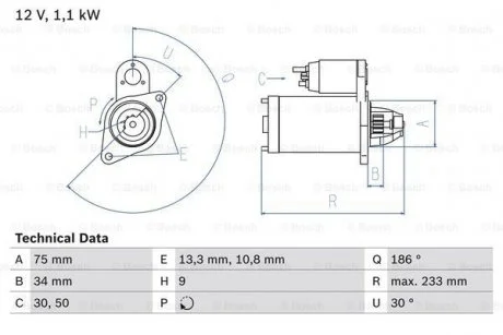 ROZRUSZNIK REG. BOSCH 0986025610