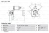 Стартер BOSCH 0986025660 (фото 1)