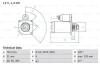 Стартер BOSCH 0986026220 (фото 1)