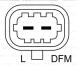 Генератор (14В, 105А, відновлений) OPEL CORSA D, CORSA D/HATCHBACK, MERIVA B 1.3D 07.06-11.14 BOSCH 0986084190 (фото 1)