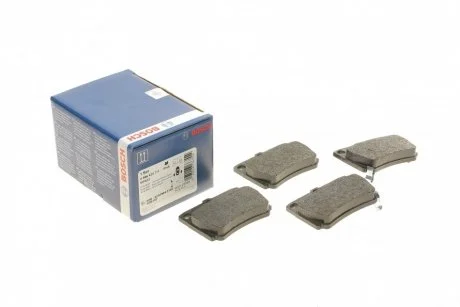 Гальмівні колодки, дискові BOSCH 0986424711