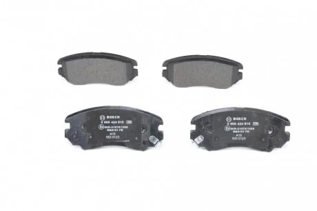 Гальмівні колодки, дискові BOSCH 0 986 424 815