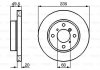 BOSCH Диск тормозной SUZUKI 0986478450