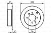 Тормозной диск BOSCH 0986479125 (фото 1)
