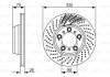 Тормозной диск PORSCHE 911/Panamera "RL''3.6-4.8''99-16 0986479581