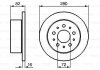 Гальмівний диск BOSCH 0986479B63 (фото 6)