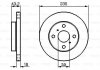 Тормозной диск BOSCH 0986479B92 (фото 6)