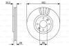 TARCZA HAM. CITROEN C4 1.6 THP [B71] 115KW/ 156PS 1.6L 09.2010 - BOSCH 0986479C72 (фото 1)